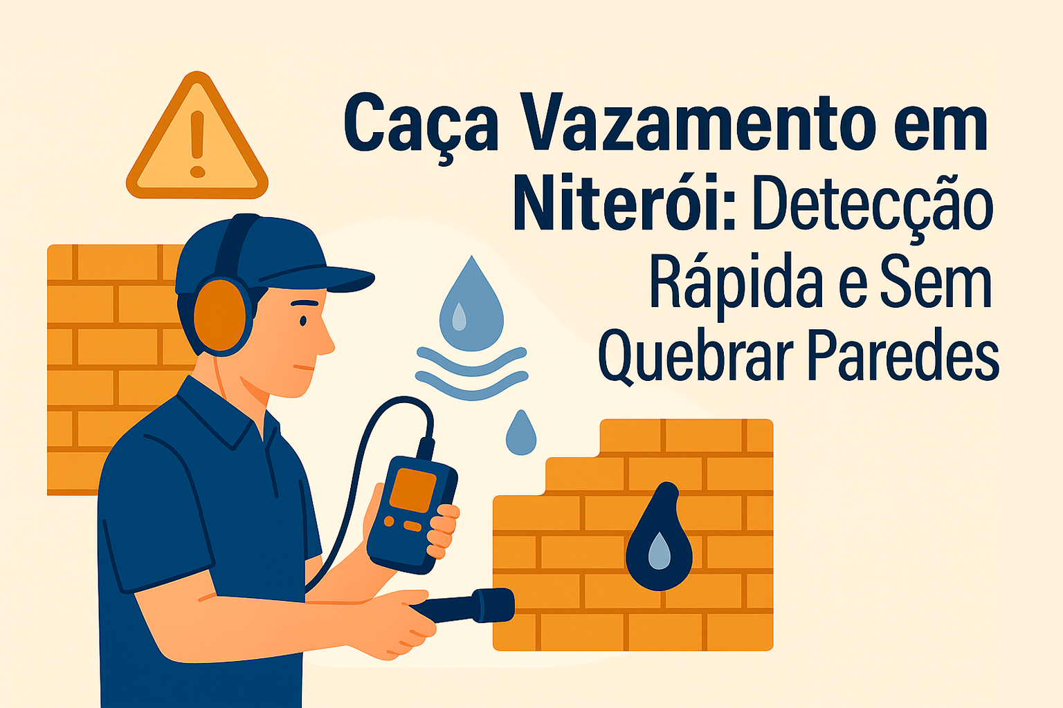 Caça Vazamento em Niterói