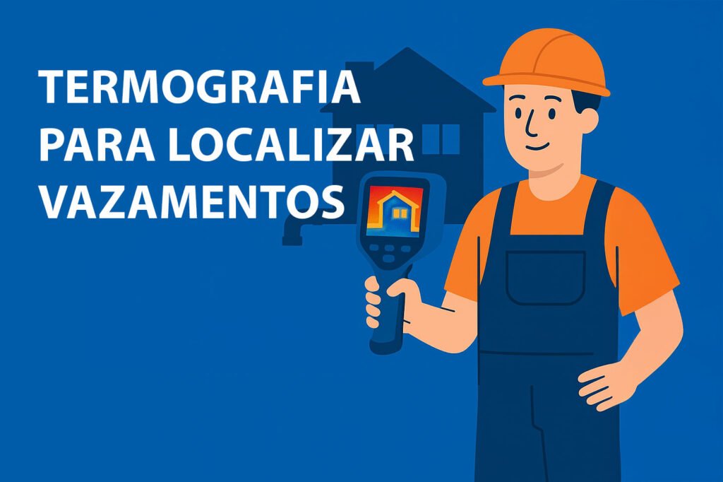 Termografia para localizar vazamentos