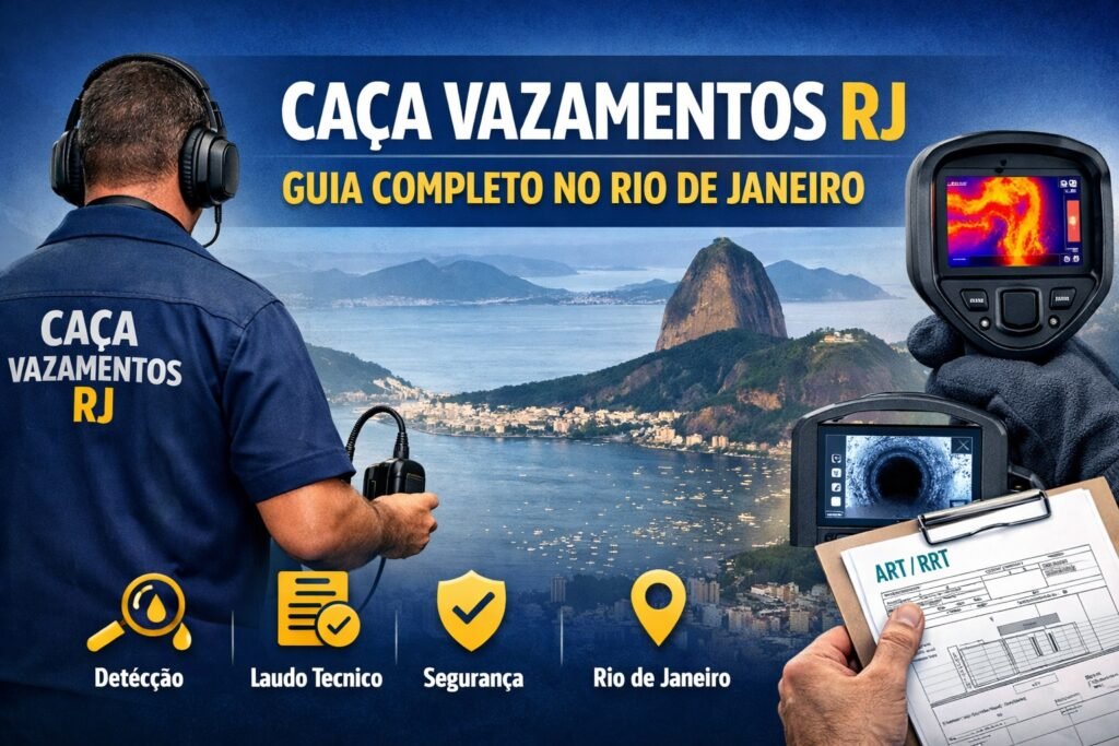 Caça Vazamentos no RJ