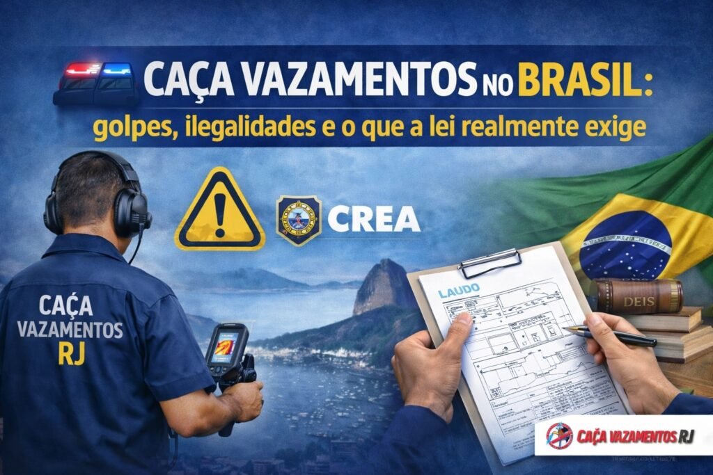 Caça Vazamentos Ilegalidades e Golpes