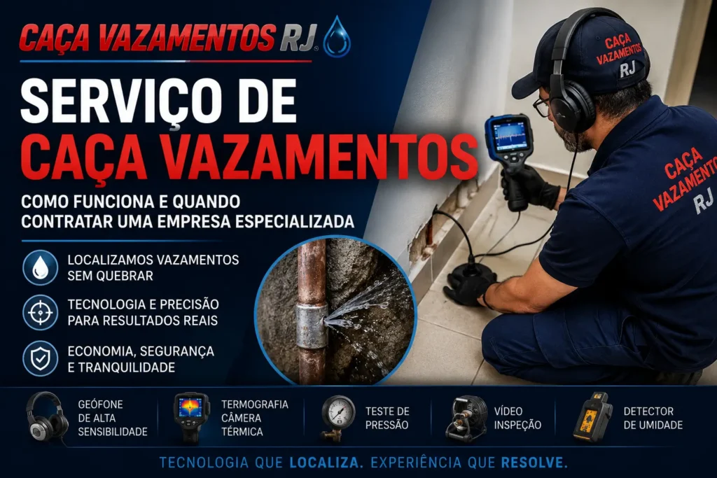 Serviço de Caça Vazamentos