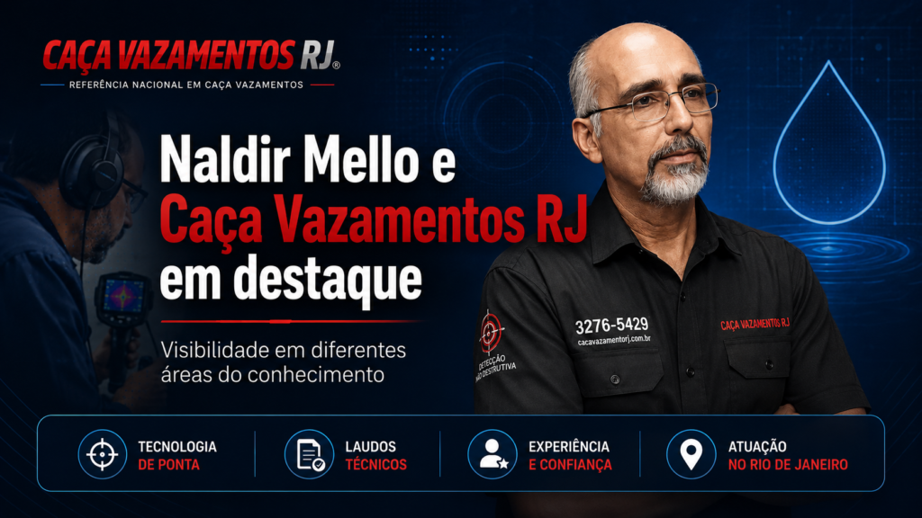 Naldir Mello e Caça Vazamentos RJ